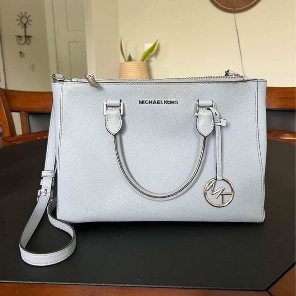 Michael Kors Kellen Saffiano Leather Satchel